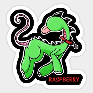 Raspberry Sticker